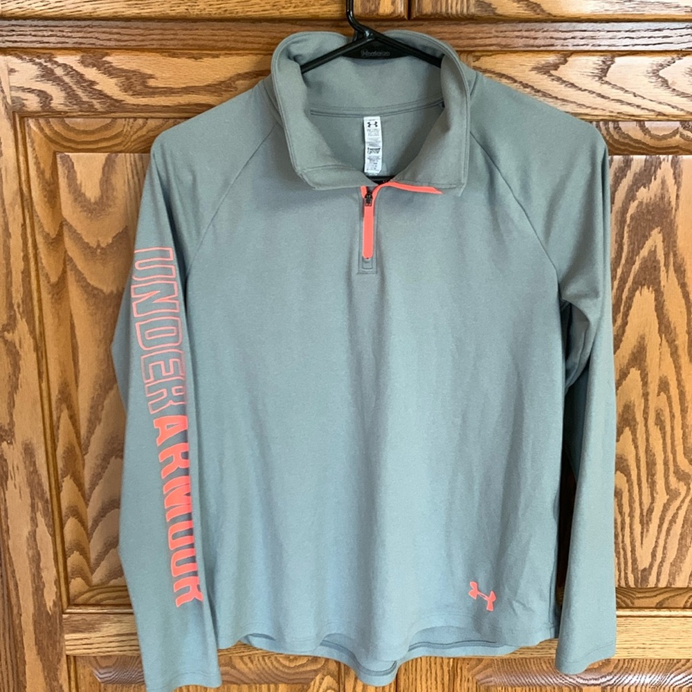 Under Armour Youth XL Heatgear Quarter Zip